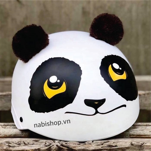 nón thú , nón gấu trúc , nón panda cute , nón panda dễ thương , nón bảo hiểm panda