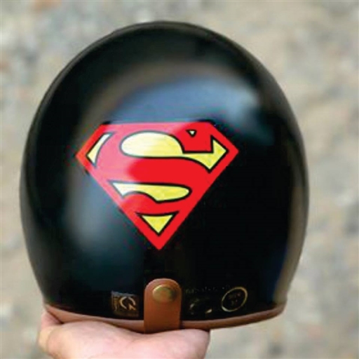 nón 3/4 superman , non superman , nón superman cute , non bao hiem superman , nón bảo hiểm siêu anh hùng