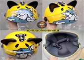 Mũ bảo hiểm cặp dễ thương Tom & Jerry