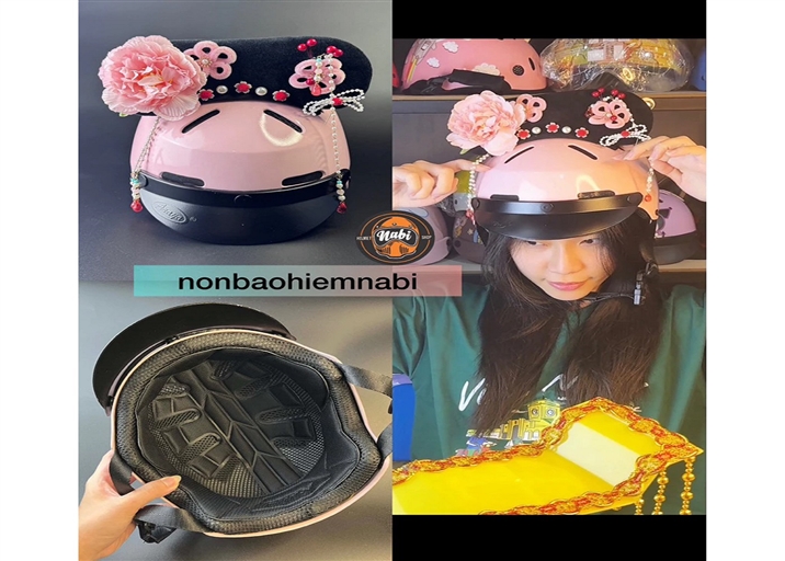 Mũ Bảo Hiểm Hoàng Hậu - Hoàng Thượng cao cấp