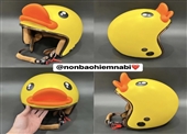  Mũ Bảo Hiểm Vịt 3/4 Đầu Dễ Thương