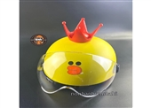 Mũ bảo hiểm Vịt Sally , Gấu Brown kèm kính tặng chong chóng siêu dễ thương