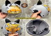 Mũ bảo hiểm trẻ em Mèo Garfield dễ thương cho bé yêu❤️