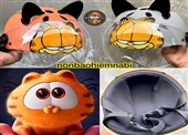 Mũ bảo hiểm trẻ em Mèo Garfield dễ thương cho bé yêu❤️