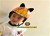Mũ bảo hiểm trẻ em Mèo Garfield dễ thương cho bé yêu❤️