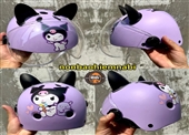 Mũ bảo hiểm Kuromi 3D dễ thương cao cấp