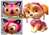 Mũ bảo hiểm trẻ em  CHÓ CỨU HỘ PAW PATROL dễ thương cho bé yêu❤️