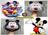 Mũ bảo hiểm trẻ em Mickey 3D dễ thương cho bé yêu❤️