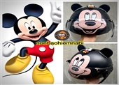 Mũ bảo hiểm trẻ em Mickey 3D dễ thương cho bé yêu❤️
